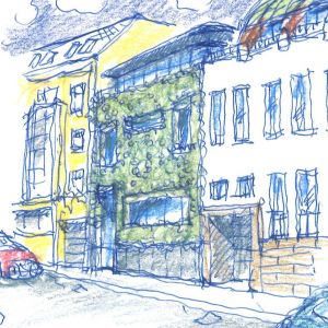 Raiffeisenbank - Skizze